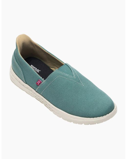 Regatta Blue Ladies Salcombe Casual Shoes