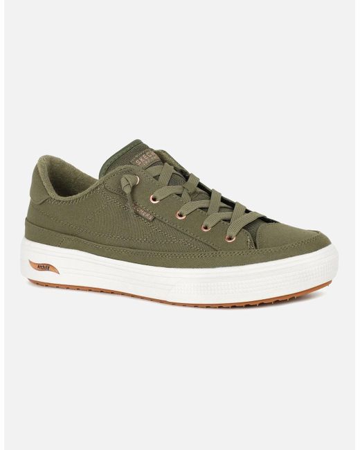 Skechers Green Arch Fit Arcade Trainers
