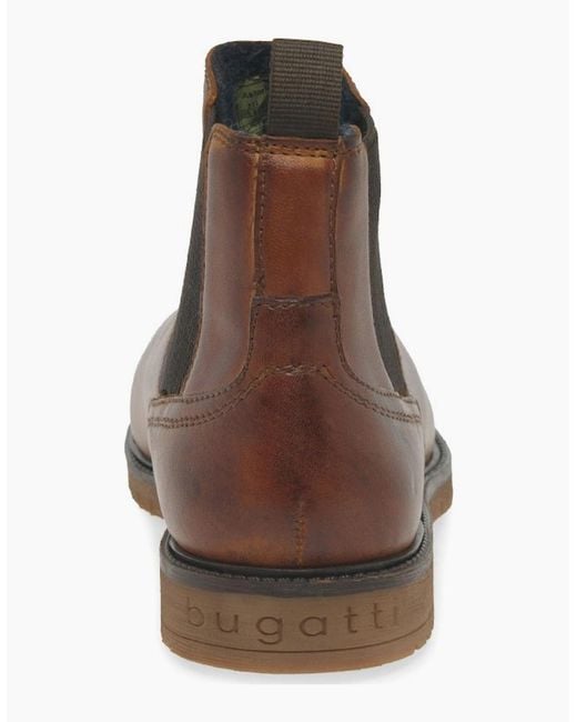 Bugatti Brown Caj Chelsea Boots for men