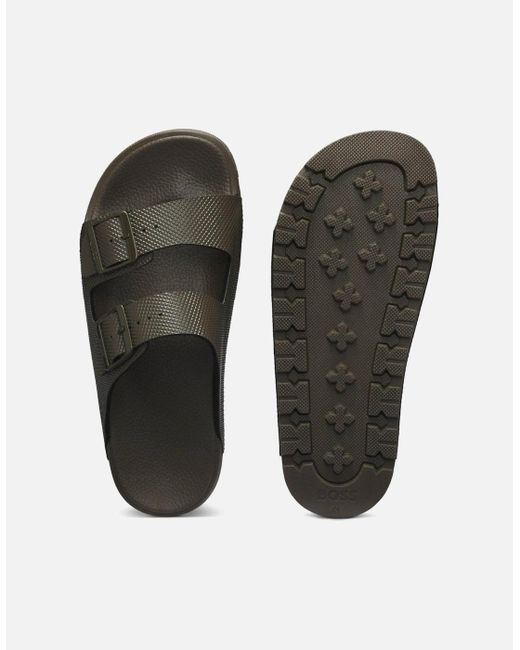 Boss Black Boss Surfley Twin-Strap Sandals for men