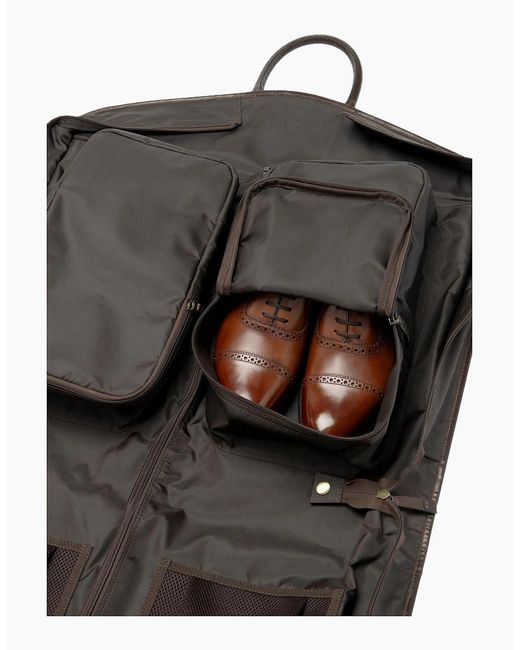 Loake Black London Suit Carrier Dark Leather for men
