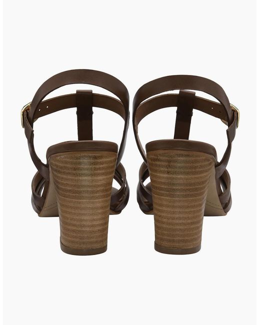 Ravel Brown Elsdon Heeled Sandals