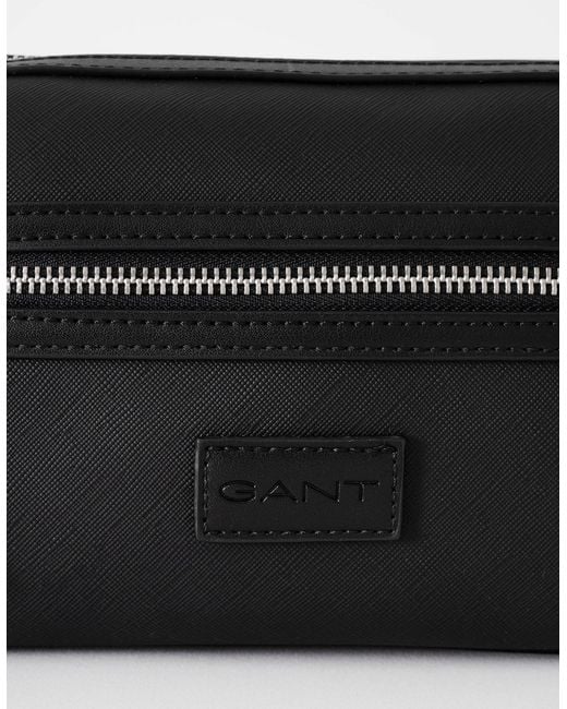 Gant Black Smart Casual Washbag for men