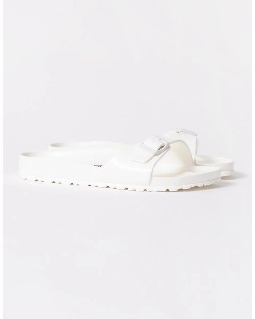 Birkenstock Madrid White Essentials Eva Sandals