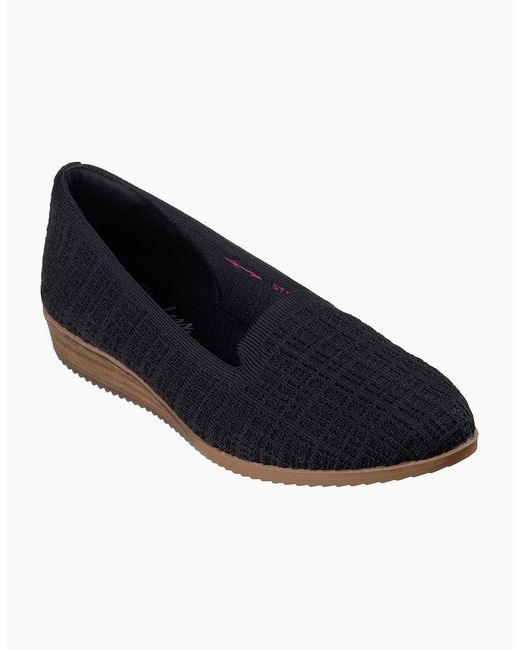 Skechers Blue Sawdust Slip On Trainers