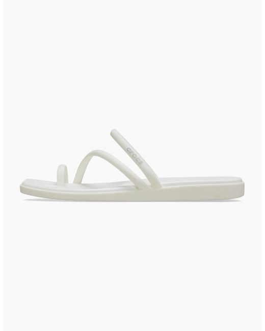 CROCSTM White Miami Toe Loop Sandals