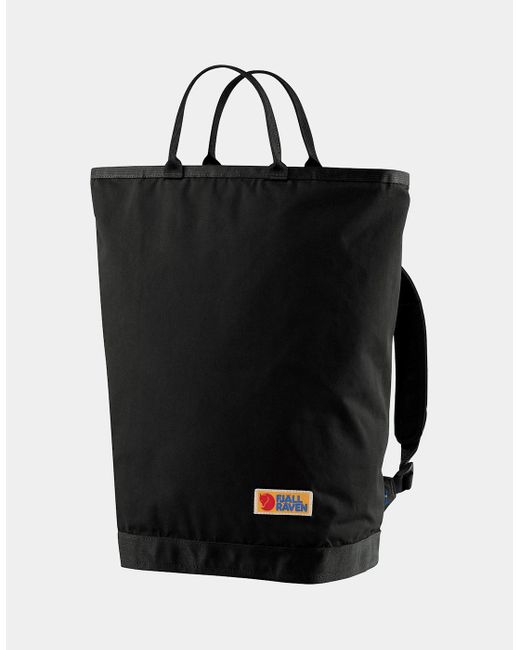 Fjallraven Black Vardag Totepack for men