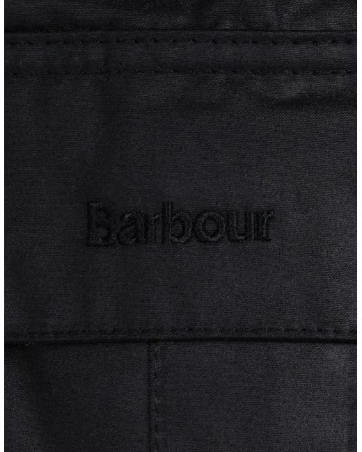 Barbour Black Tourer Duke Wax Jacket for men