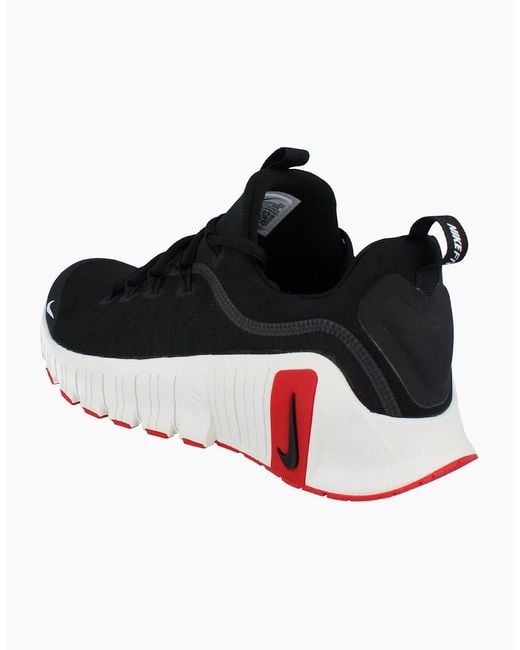 Nike Black Free Metcon 6 Trainers Fj7127 Shoes 006 for men