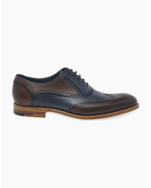 Barker Blue Valiant Formal Brogues for men