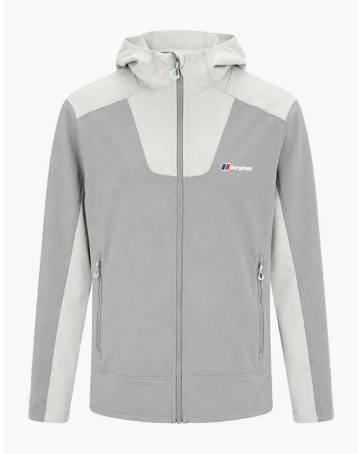 Berghaus Gray Greenbank Hooded Jacket for men