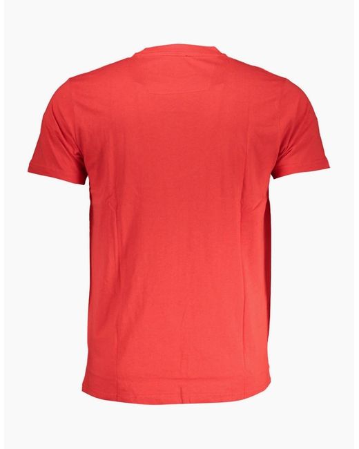 Roberto Cavalli Red Cavalli Class Bold Logo T-Shirt for men