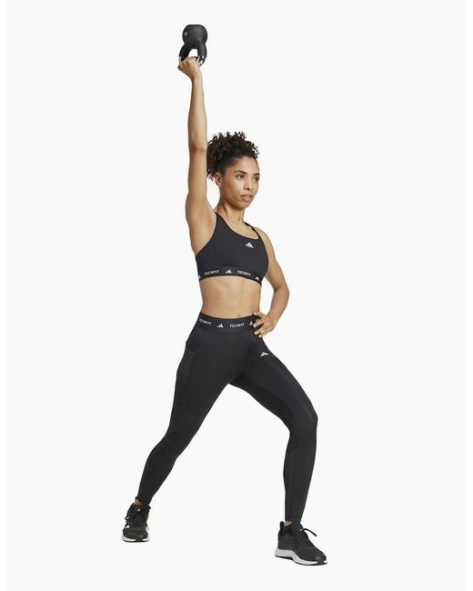 Adidas Gray Cold.Rdy Solid Patterned Leggings