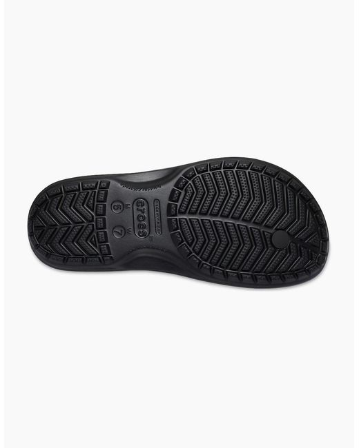 CROCSTM Black Crocband Flip Rubber/Slate Flip Flops for men