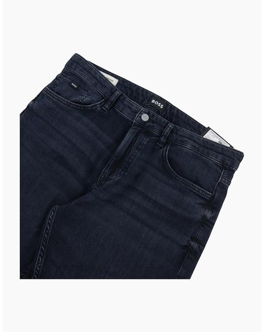 Boss Blue H Delaware Comfort Stretch Jean Dark 408 for men