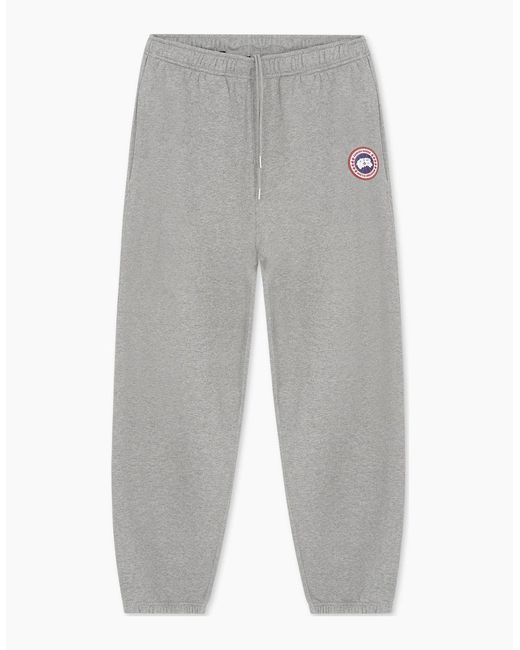 Canada Goose Gray Rove Relax Fit Joggers for men