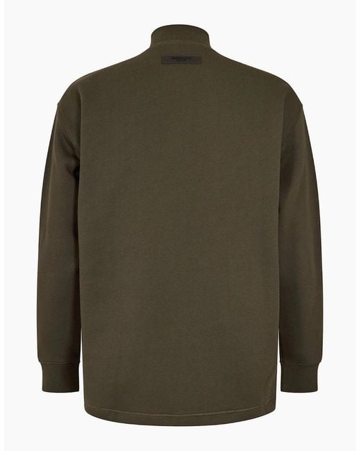 Fear Of God Green Crew Sweatshirt for men