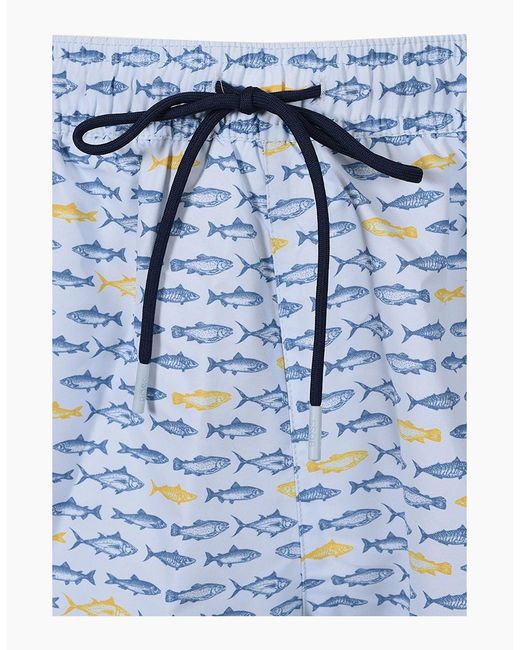 Boss Blue Boss Danio Swim Shorts Open for men