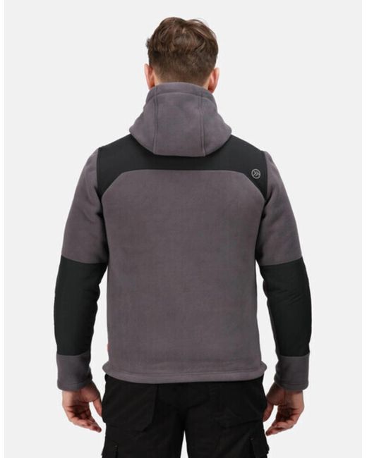 Regatta Gray Professional Hooded Jacket for men