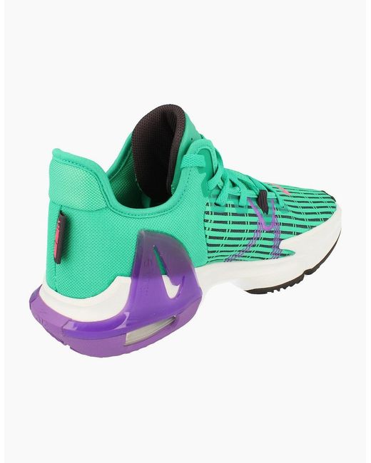 Nike Green Lebron Witness Vi Basketball Trainers Cz4052 300 for men