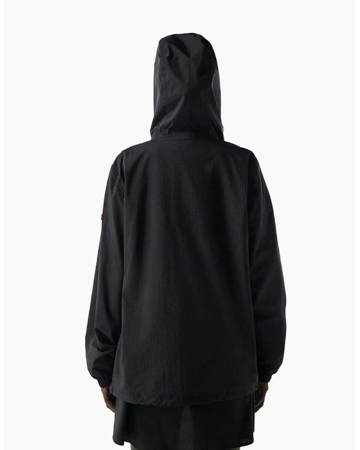 Hunter Black Packable Rain Adults Rain Jacket