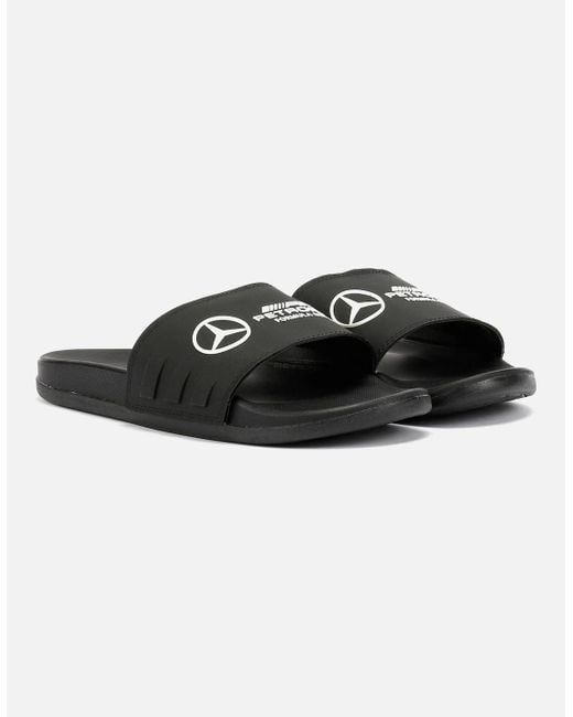 Adidas Originals Blue Adilette Comfort Mercedes Slides