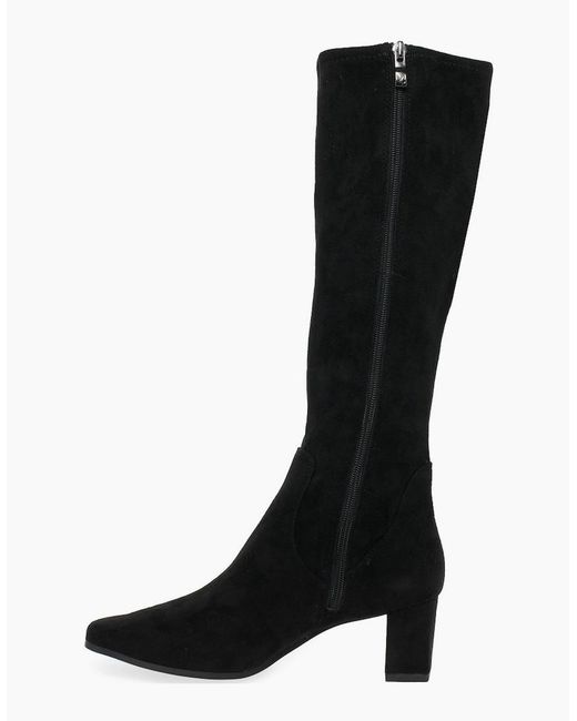 Caprice Black Cole Knee High Boots