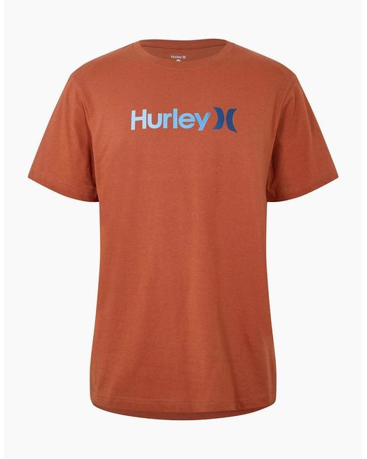 Hurley Orange One Only Ss T for men