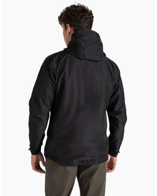 Craghoppers Black Ossus Waterproof Jacket for men