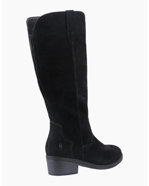 Hush Puppies Black Isabella Knee High Boots