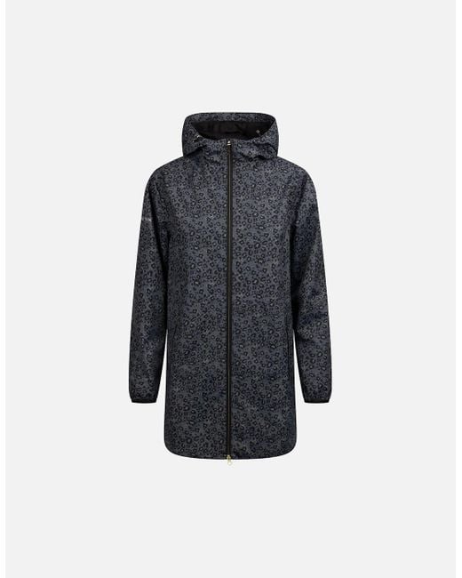 Trespass Blue Ladies Parched Waterproof Jacket