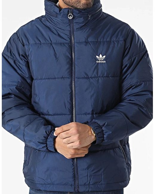 Adidas Blue Originals Padded Puffer Jacket for men