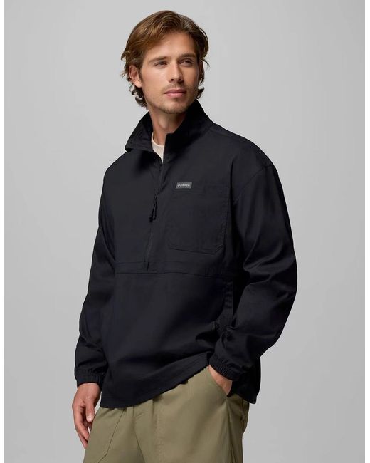 Columbia Blue Landroamer Half Zip Overshirt for men
