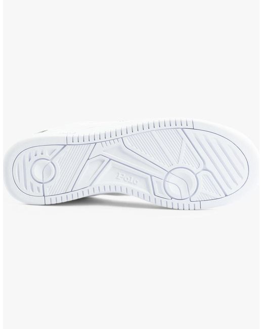 Polo Ralph Lauren White Masters Trainers for men