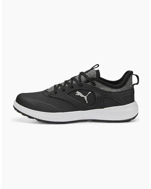 PUMA Black Ignite Malibu Spikeless Golf Shoes
