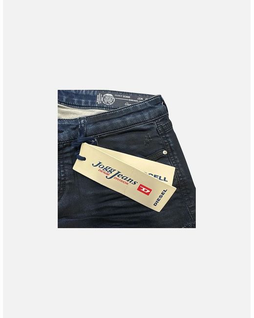 DIESEL Black Gracey Ne 069Cg Denim Jeans Skinny Leg Casual Sweat Jogg Pants New