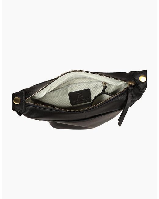 Lakeland Leather Black Newby Crossbody Bag