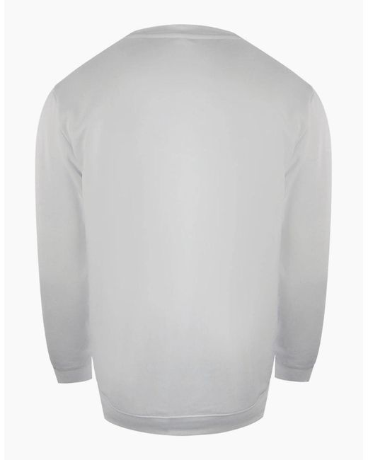 Love Moschino Gray Heart Logo Sweatshirt for men