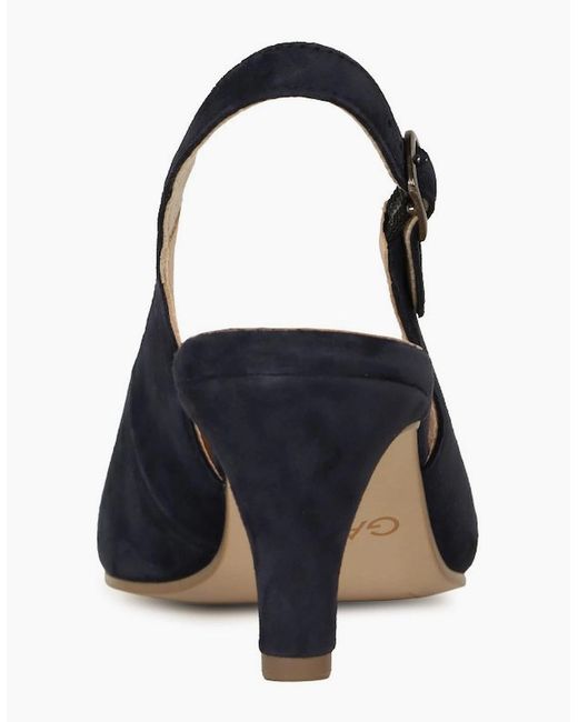 Gabor Blue Lazona Court Shoes