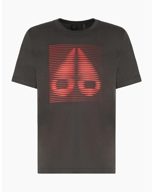 Moose Knuckles Black Raydaze T-Shirt for men