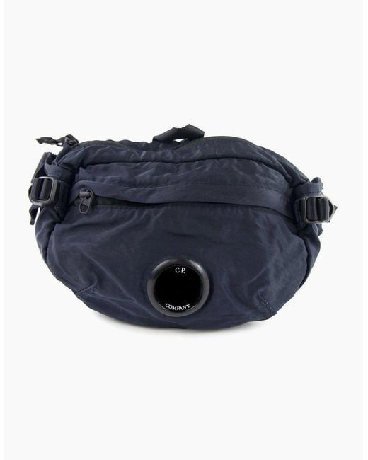C P Company Blue Nylon B Cross Body Pack 888 for men