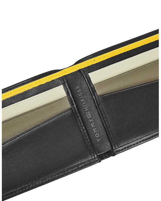 Tommy Hilfiger Black Seasonal Mini Card Wallet
