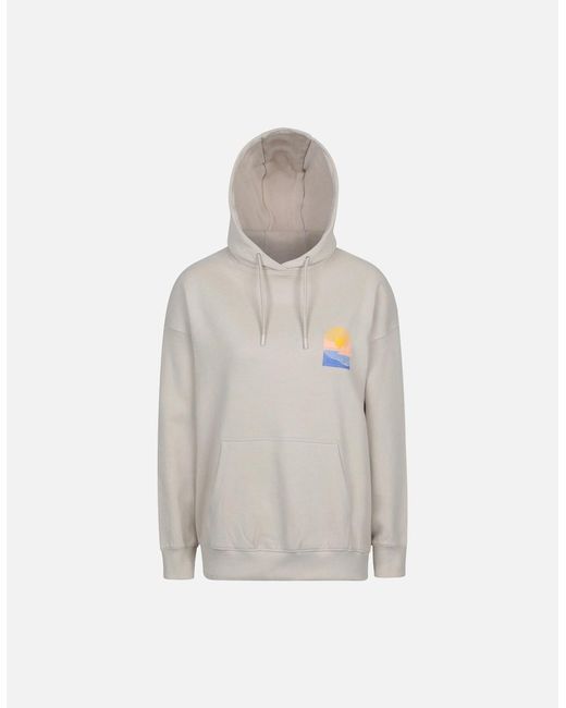 Mountain Warehouse White Ladies Cornwall Relaxed Fit Hoodie