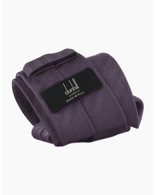 Dunhill Purple Tie for men
