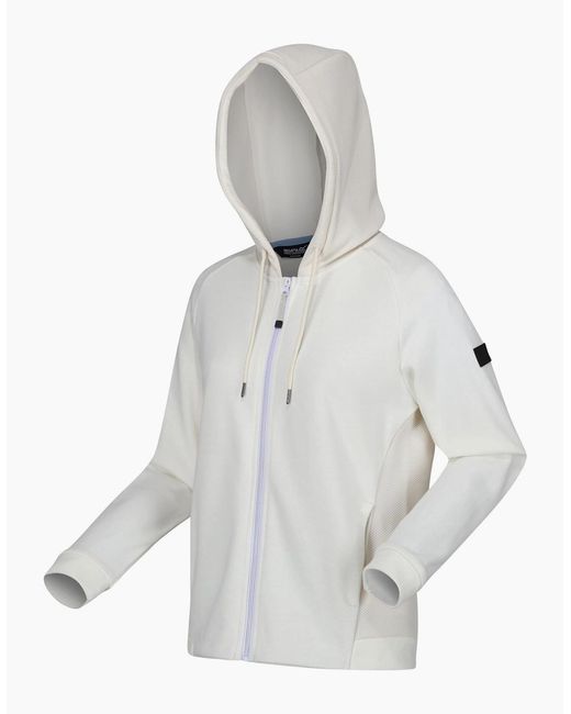 Regatta White Ladies Flamino Full Zip Fleece Jacket