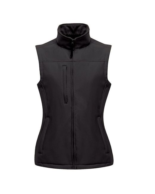 Regatta Black Professional /Ladies Softshell Body Warmer