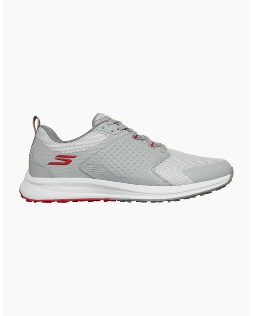Skechers Gray Go Golf Quest Leather Golf Shoes for men
