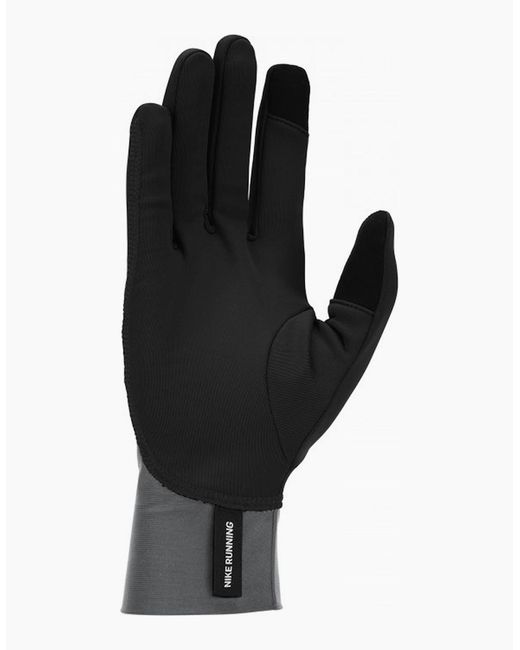 Nike Black 2024 Pacer Midweight Running Gloves for men