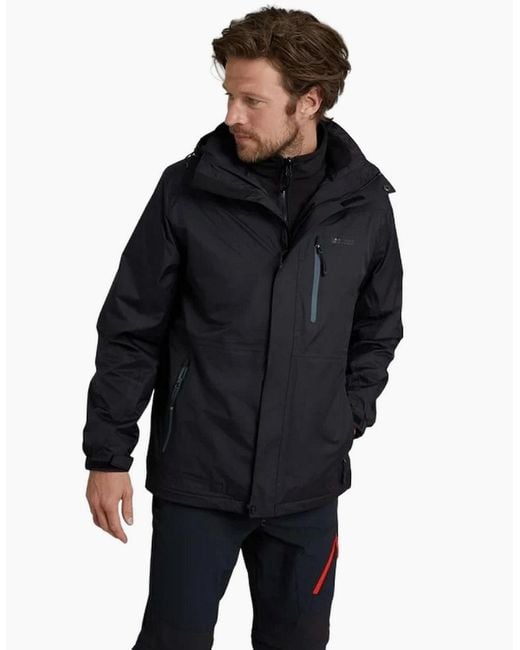 Mountain Warehouse Black Bracken Extreme 3 for men