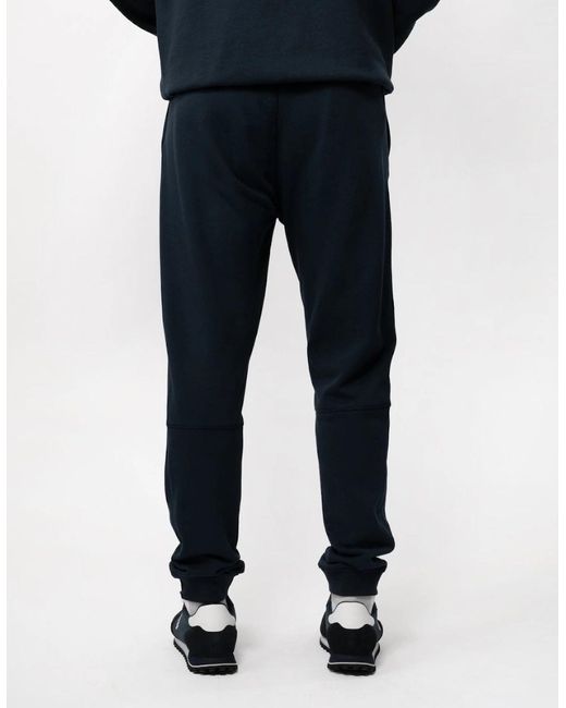 Boss Blue Boss Sestart Cotton-Terry Tracksuit Bottoms With Logo Patch Nos for men